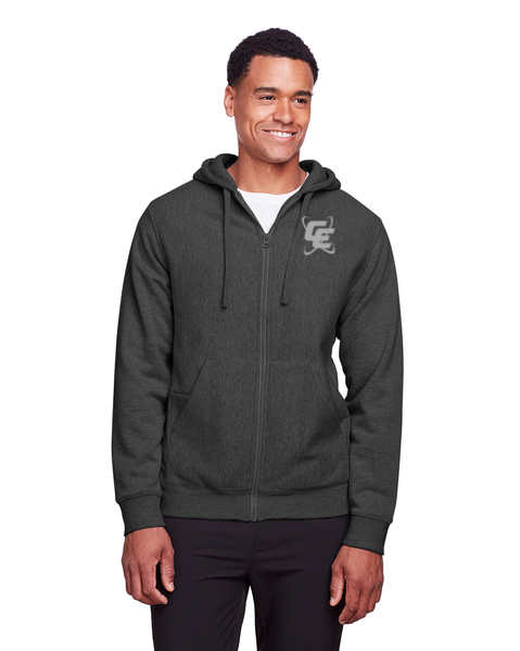 Team 365 Men's Zone HydroSport™ Heavyweight Full-Zip Hooded Sweatshirt