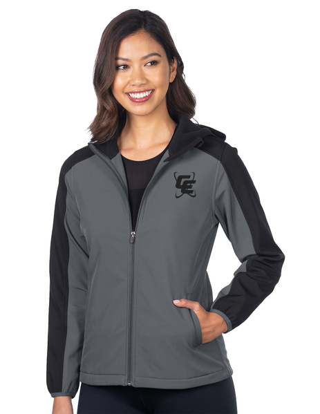 Women's Bonded Soft Shell Hooded Jacket